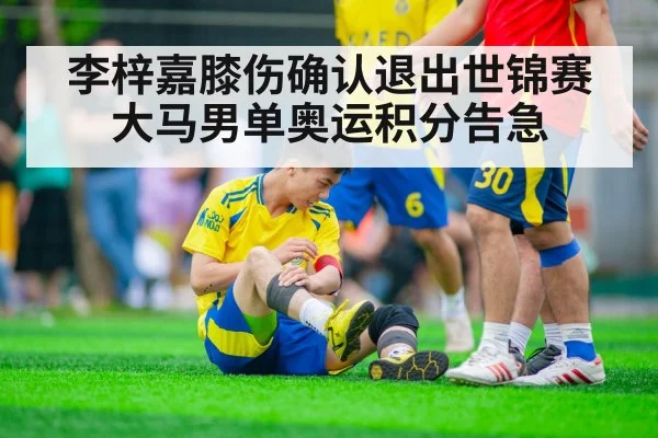 badminton player knee injury